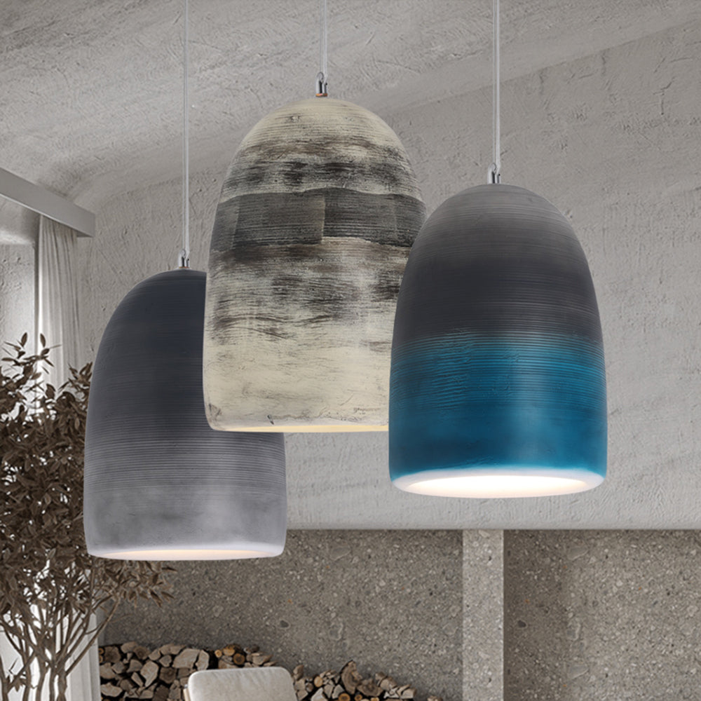 Suspension Arisha Rock Art Déco Trois Finitions Couleur