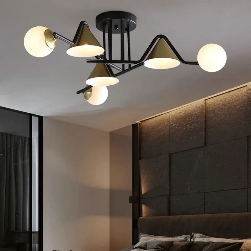 Lumira LED-Deckenleuchte zur Aufbaumontage für Schlafzimmer und Wohnzimmer