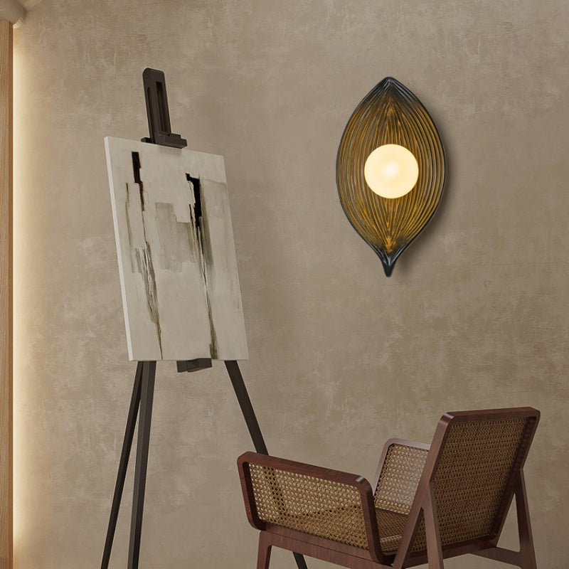 Applique murale LED moderne Lumina avec finition noire, blanche ou bois