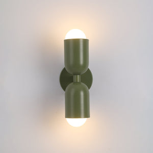 Kira Applique Murale Cylindre Scandinave Métal Coloré Salon - Neutralighting