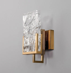 Ivenen Applique Murale Art Élégance Unique Cristal de Glace - Neutralighting