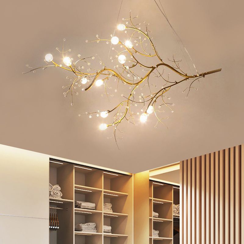 Suspension Branche Art Déco Élégante Pour Ambiance Confortable