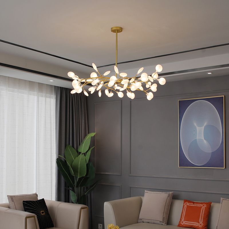 Lustre Sputnik Aurora Branch style Art Déco dimmable
