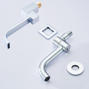180 Degree Solid Bass Wall Outlet Wall Mounted Shower Spout-Shower Faucet-Index Bath