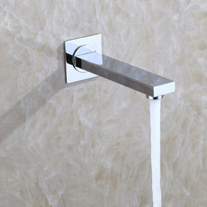 180 Degree Solid Bass Wall Outlet Wall Mounted Shower Spout-Shower Faucet-Index Bath