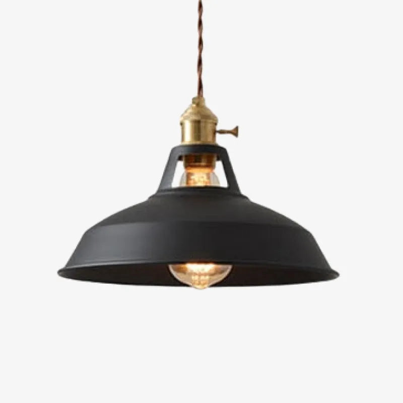 Suspension vintage avec ambiance chaleureuse