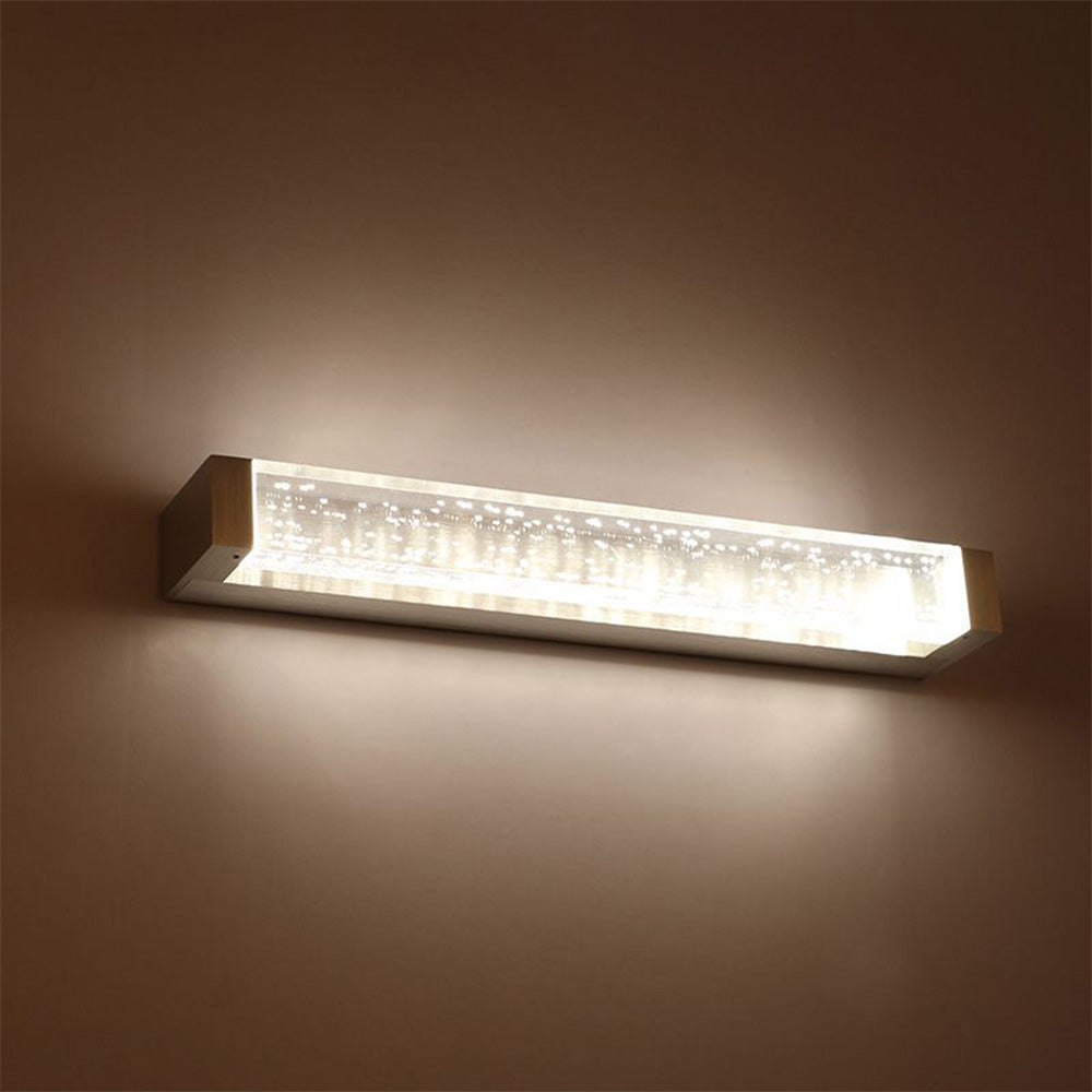 Lumina Glas Spiegel Vorderseite Schminkspiegel LED Wandleuchte Badezimmer