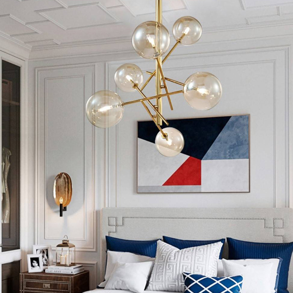 Bubble Branch Glass Pendant Light Dining Room Ambient Glow