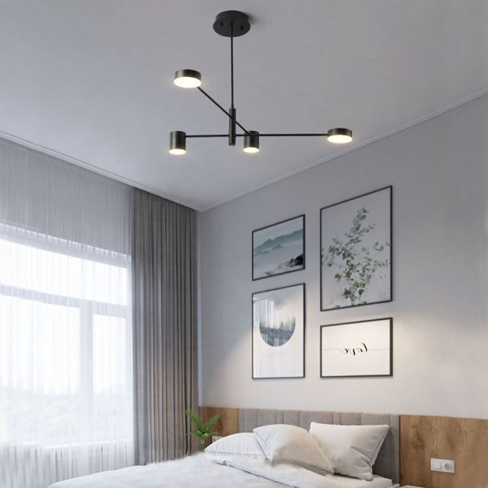 Suspension branche industrielle pour ambiance salon