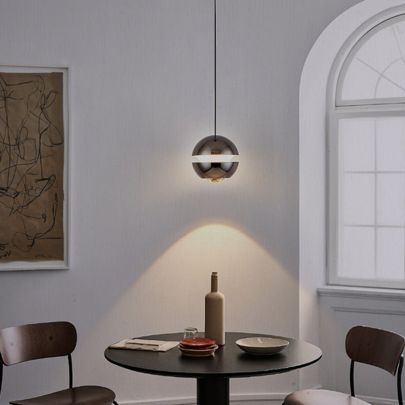 Suspension industrielle en métal pour salon et chambre
