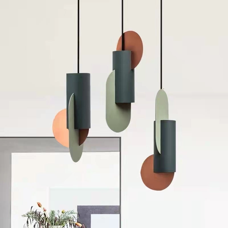 Suspension colorée premium pour ambiance salon