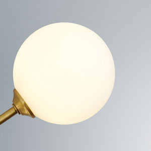Truva Lustre Bulle Moderne. Cuivre/Verre. Noir/Cuivre. Salon - Neutralighting