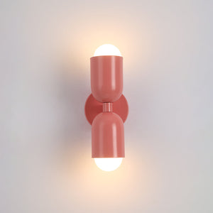 Kira Applique Murale Cylindre Scandinave Métal Coloré Salon - Neutralighting