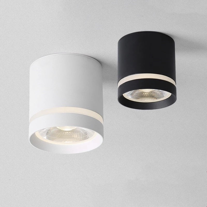 AeroNova Mini Modern Ceiling Light White Black For Bedroom Living Room
