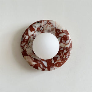 Hako Applique Murale Intérieure en Marbre - Neutralighting