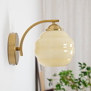 Lustra Applique Murale Art Déco Verre Vintage - Neutralighting