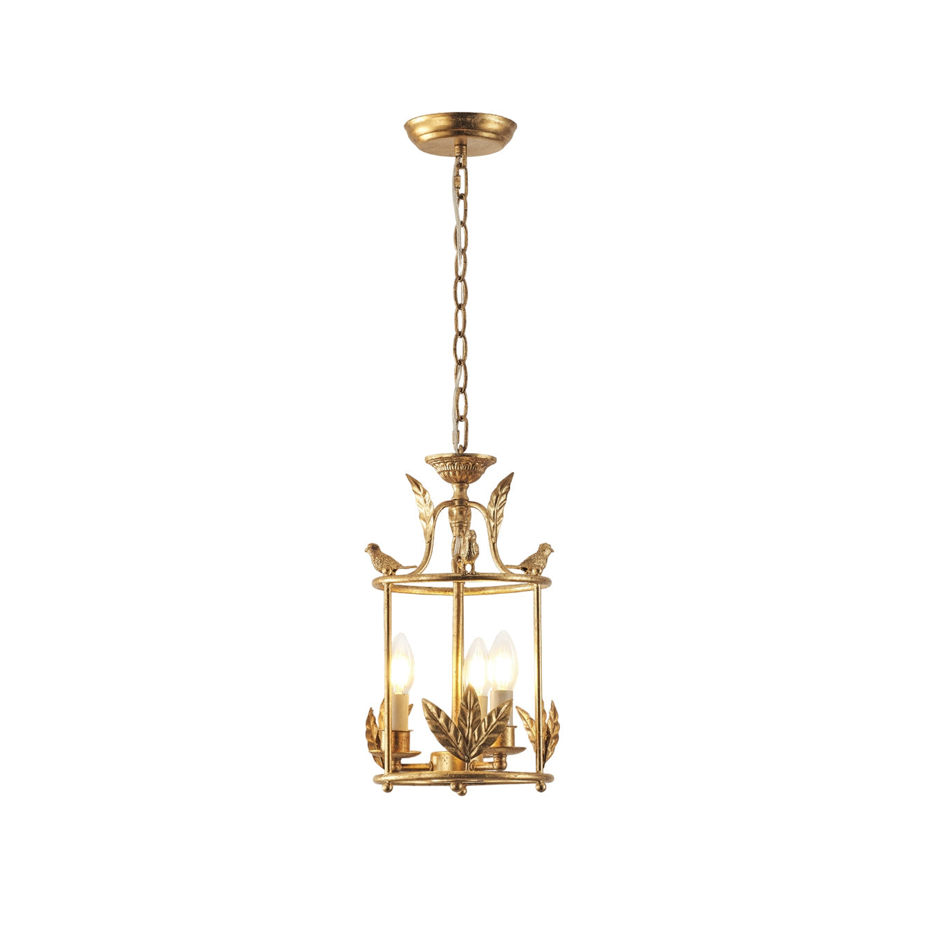 Suspension lanterne baroque avec charme vintage