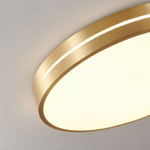 Eurcarara Plafonnier Laiton Moderne Minimaliste - Neutralighting