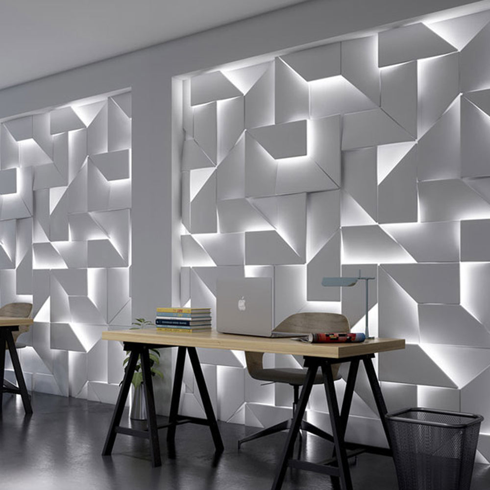 Applique murale LED Luminex pour salon, éclairage artisanal en métal