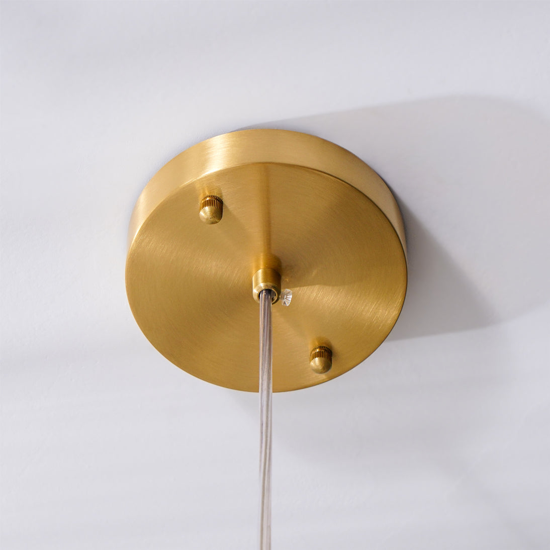 Gänse-Alabaster-Messing-Hängeleuchte für elegante Atmosphäre
