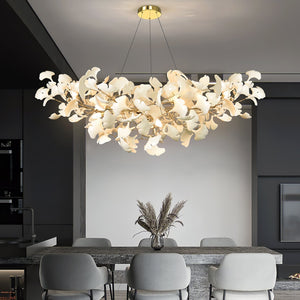 Metr Lustre de Luxe en Céramique pour Salon en Forme d’Arc en U - Neutralighting