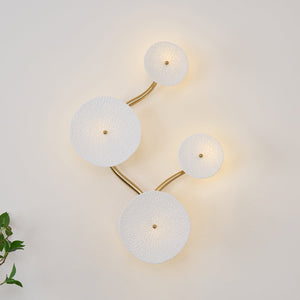 Kaivo Applique Murale Pétale de Lotus - Neutralighting