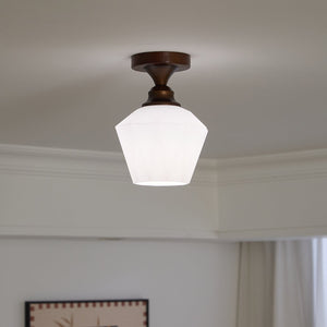 Alveneth Plafonnier en Verre Art Nordique Premium - Neutralighting