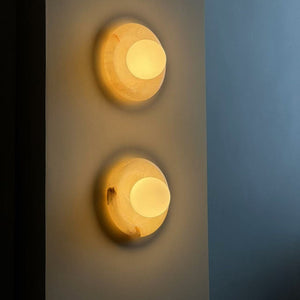 Hako Applique Murale Intérieure en Marbre - Neutralighting