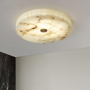 Delya Plafonnier Albâtre LED Rond - Neutralighting