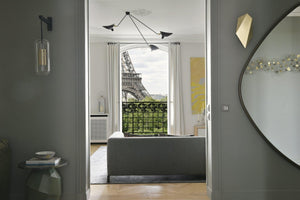 Solara Plafonnier Trois Bras Noir Sculptural - Neutralighting