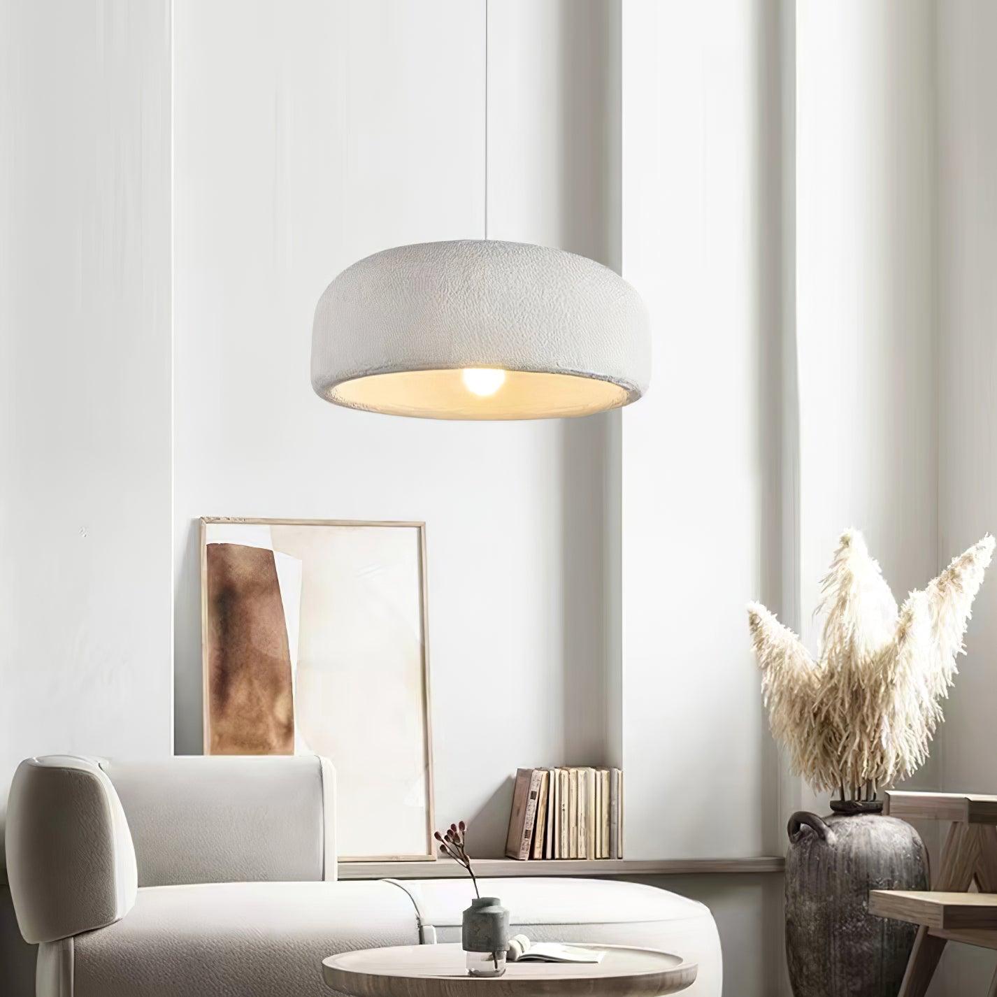Grijze wolk koepel hanglamp voor sfeerverlichting