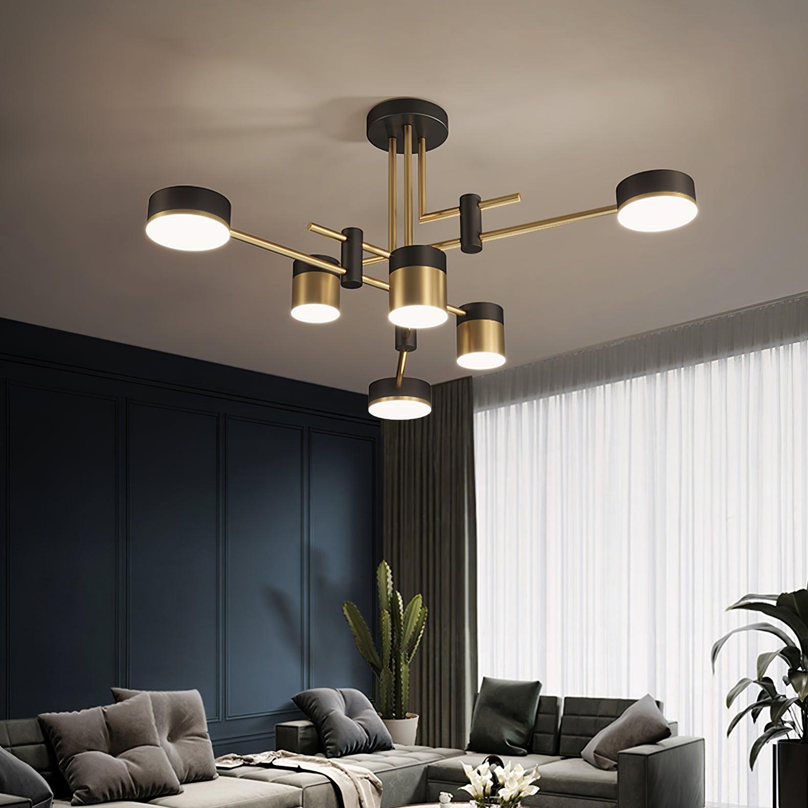 Lustre araignée en cristal bijou