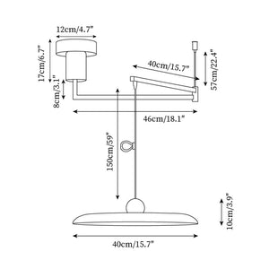 Flux Suspensions Morandi à Bras Réglables - Neutralighting