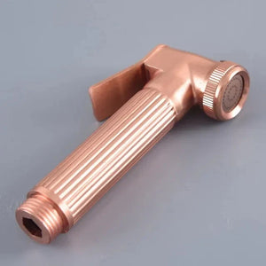 Antique Red Copper Bracket High Pressure Hand Spray Bathroom Accessory-Shower Accessories-Index Bath