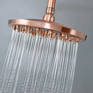 Antique Red Copper Bracket High Pressure Hand Spray Bathroom Accessory-Shower Accessories-Index Bath