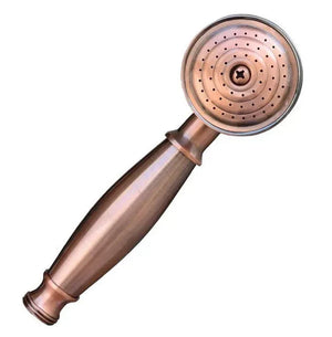 Antique Red Copper Bracket High Pressure Hand Spray Bathroom Accessory-Shower Accessories-Index Bath