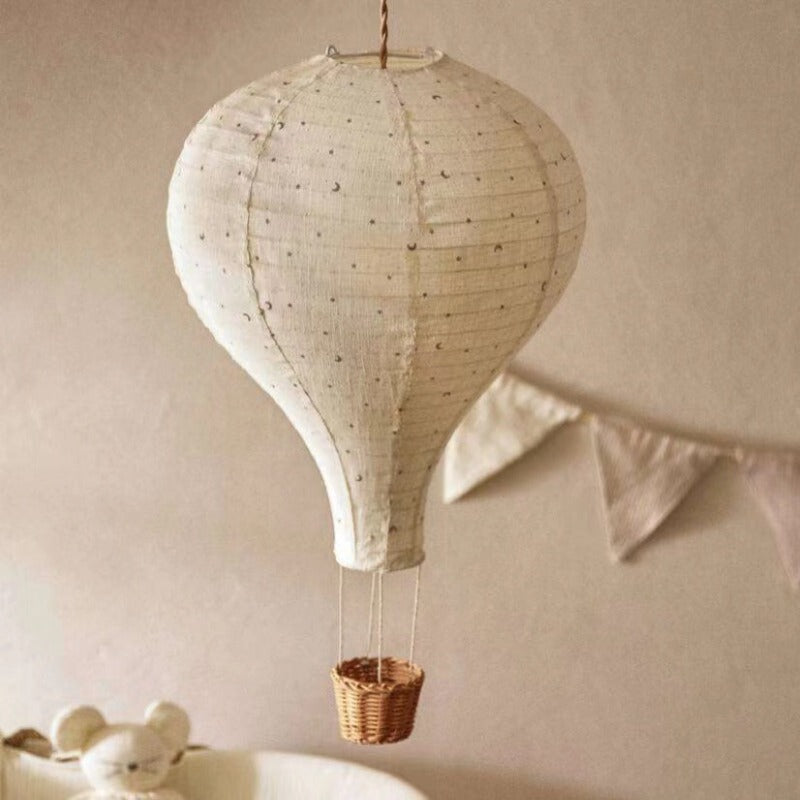 Plafonnier LED Moderne Aurora Avec Abat-jour Tissu Blanc