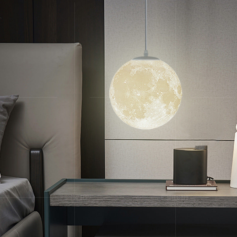 Mond-Hängeleuchte mit 360-Grad-Umgebungsleuchten