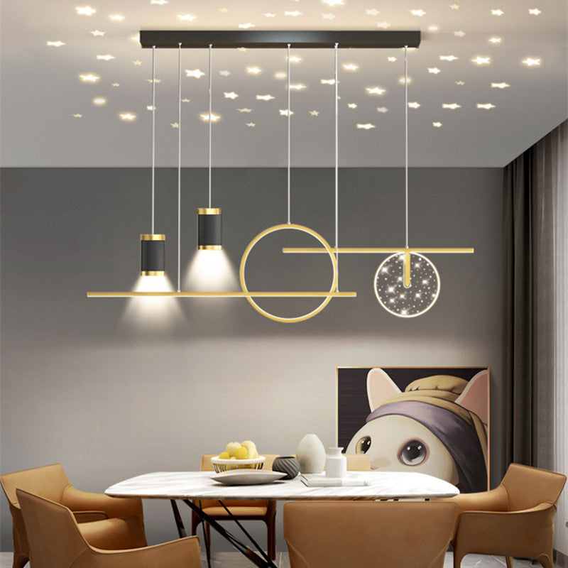 Elegante sterren hanglamp voor sfeervolle gloed