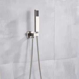 Shower Faucet - Handshower Head Stainless Shower Hose Faucet Head Wall Mounted Faucet
