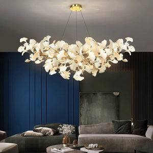 Metr Lustre de Luxe en Céramique pour Salon en Forme d’Arc en U - Neutralighting