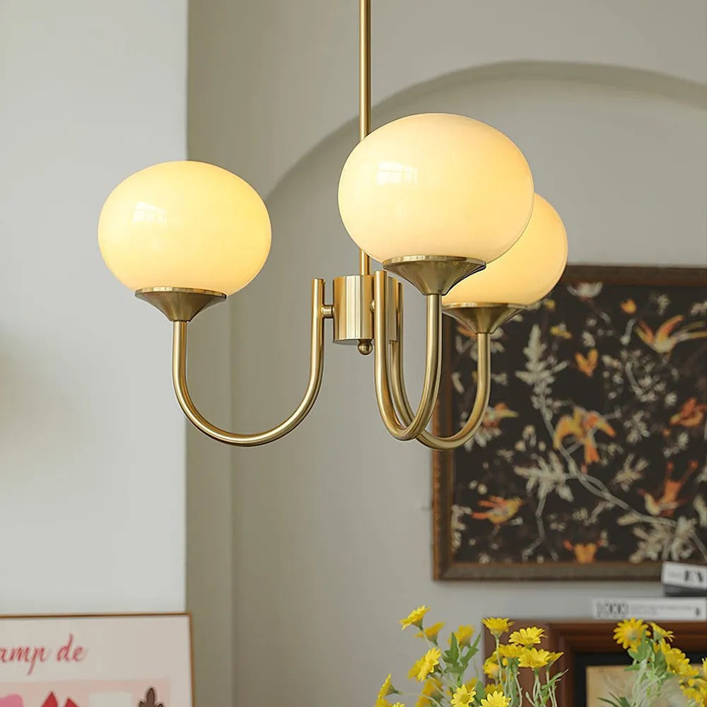 Aurora Globe Art Deco Pendant Lamp With Warm Glow