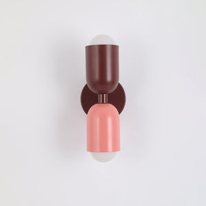 Kira Applique Murale Cylindre Scandinave Métal Coloré Salon - Neutralighting