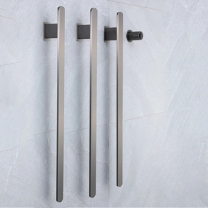 Smart Towel Warmer 3 Rod Stainless Steel Electric Heated Towel Rack-Index Bath
