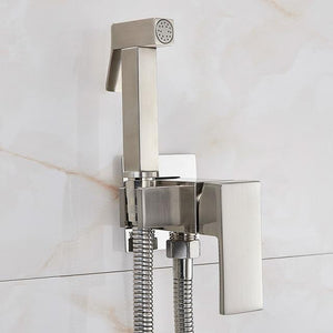 Bidet Faucet - Square Shower Sprayer Head Tap Bidet
