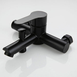 Basin Faucet - Stainless Steel Shower Faucets Triple Faucet Mixer Valve Nozzle Tap