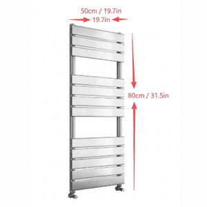 SUN-D2 Brass Heated Towel Warmer Luxury Bathroom Towel Radiator Rack-Towel Bars & Hooks-Index Bath