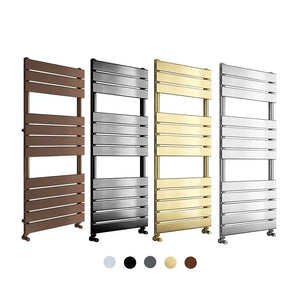 Hot Selling SUN-D2 Brushed Brass New Finishes Heated Towel Warmer Bathroom Towel Radiators-Index Bath