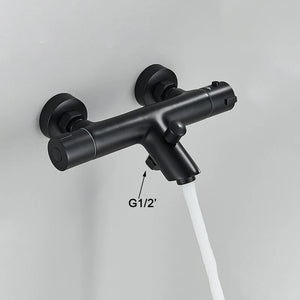 Thermostatic Shower Faucet Mixing Valve Bathtub Faucet with handle-Shower Faucet-Index Bath
