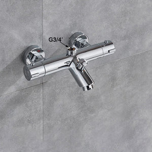 Thermostatic Shower Faucet Mixing Valve Bathtub Faucet with handle-Shower Faucet-Index Bath
